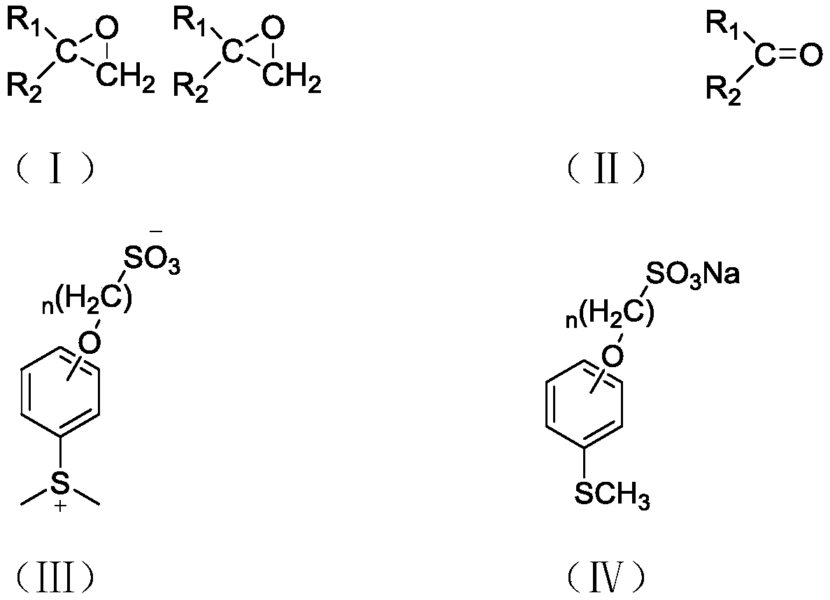 Synthesis method and application of sulfo-group-containing sulfur ylide