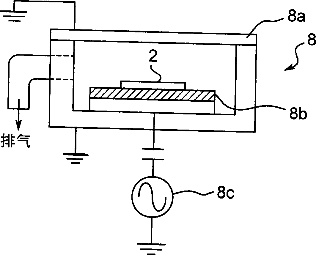 Negative pressure plasma device and cleaning method