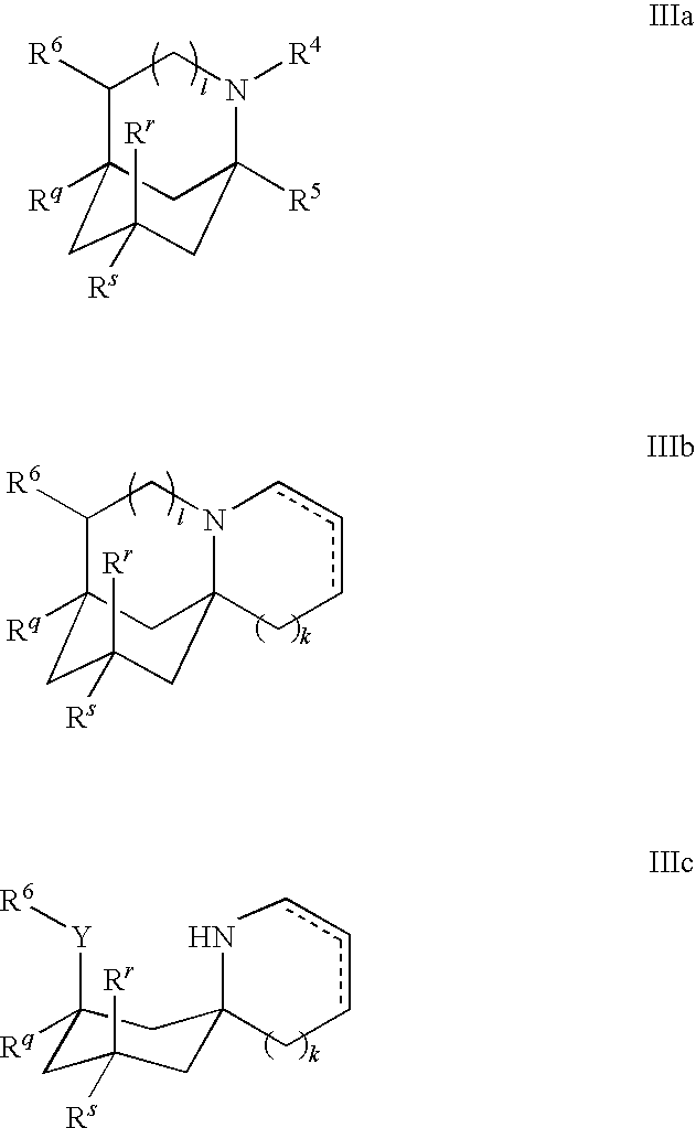 Compositions comprising Cyclohexylamines and Aminoadamantanes