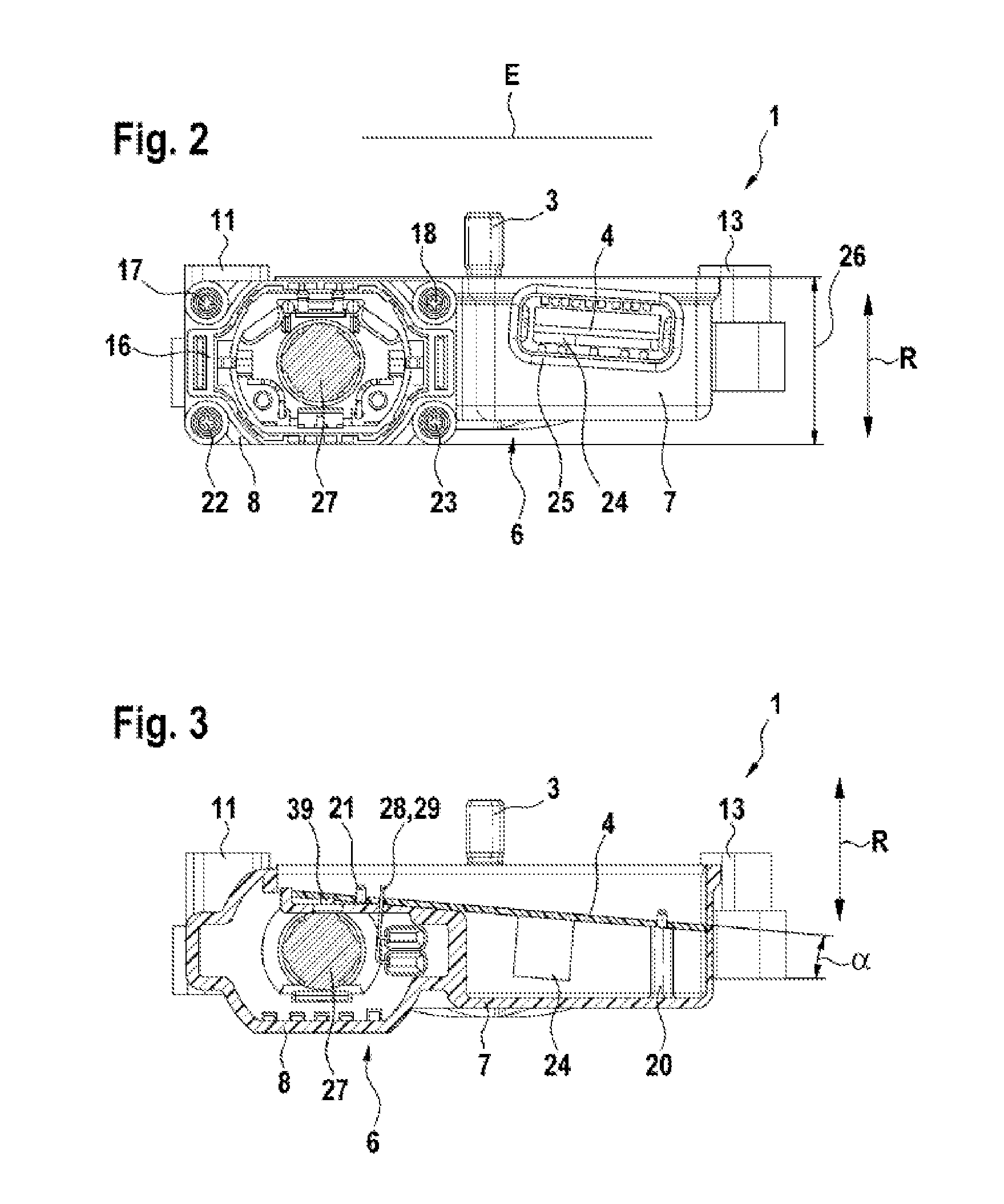 Displacement drive, in particular window lifter drive