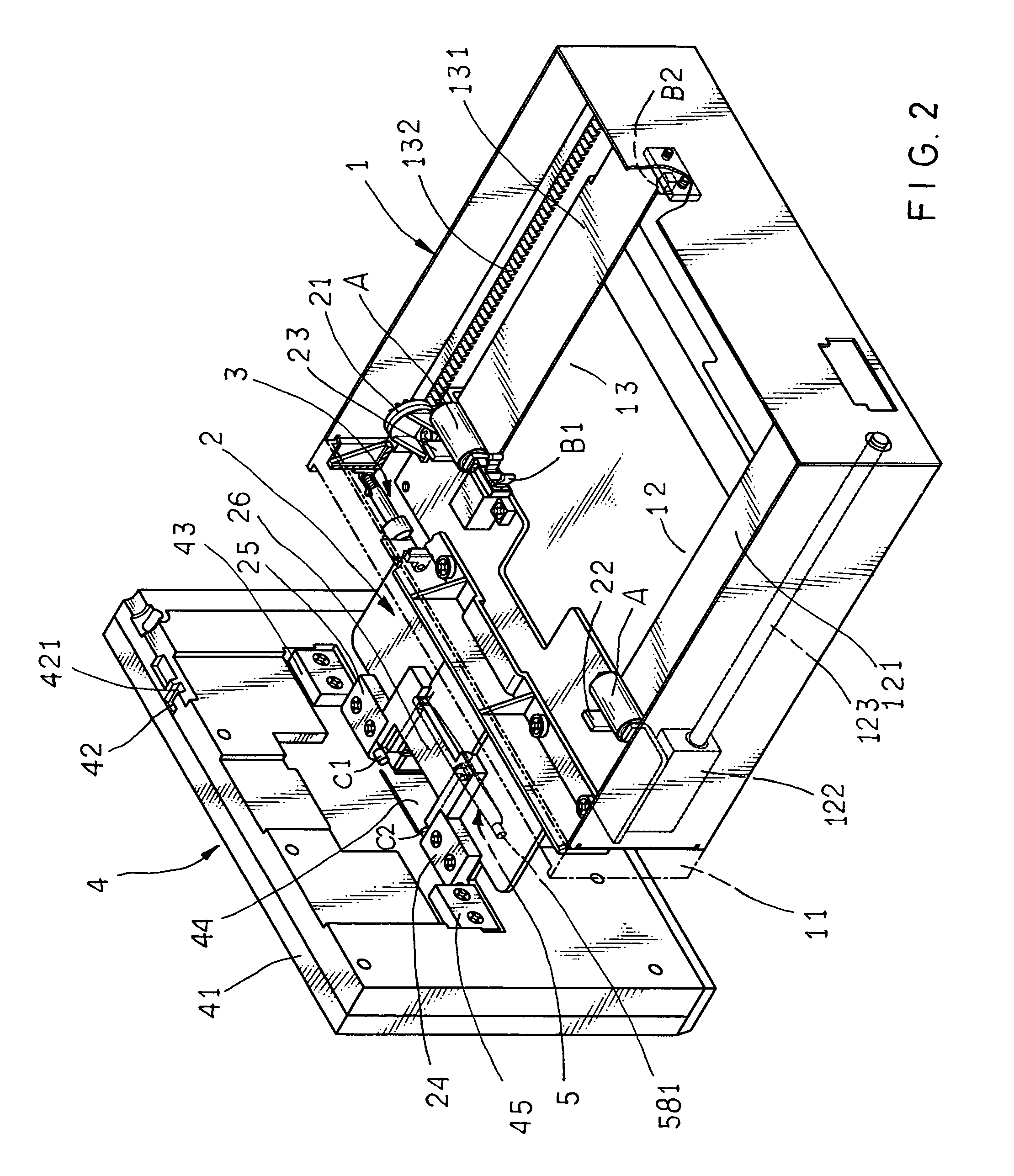 Mechanical and automatic liquid crystal display device