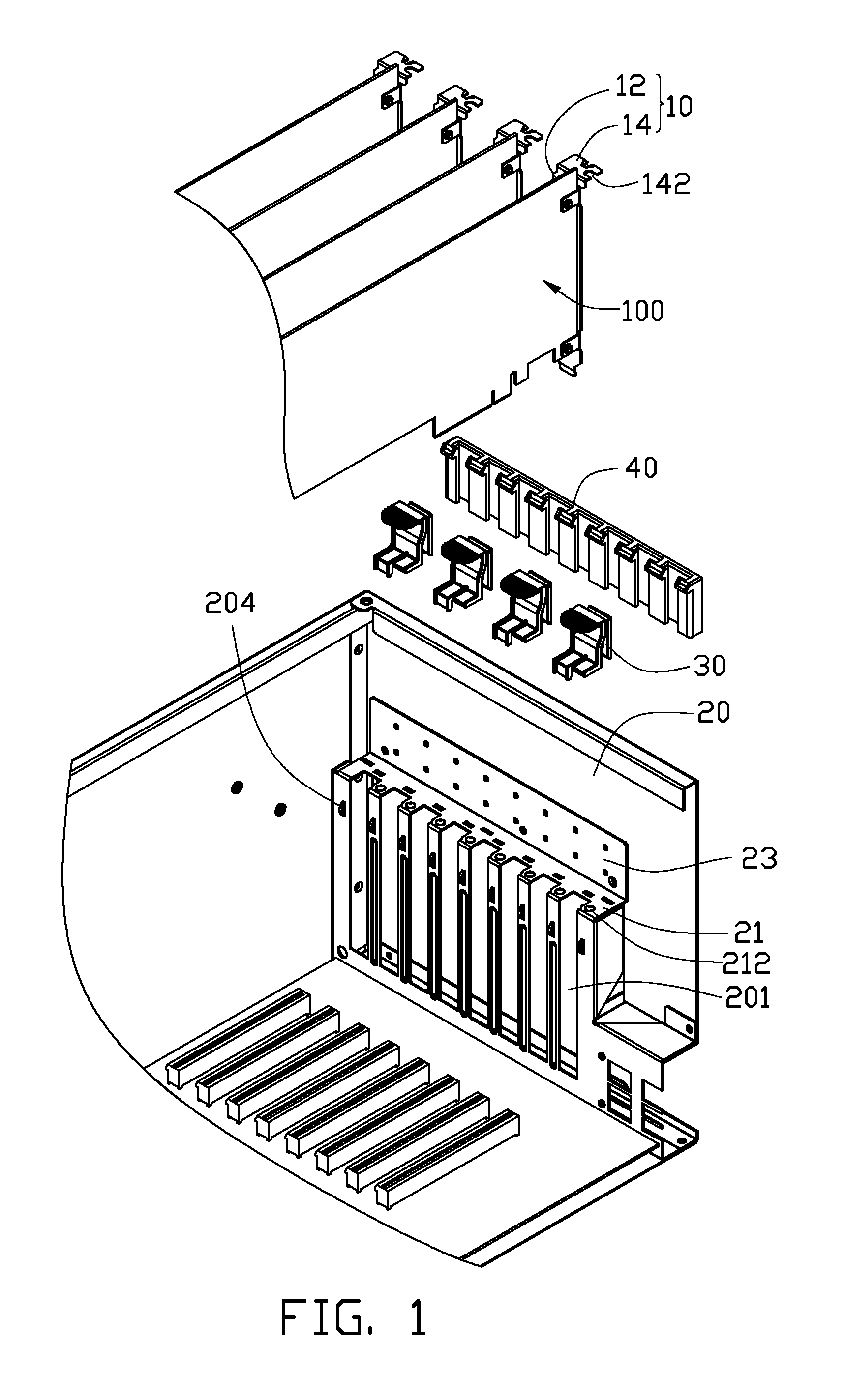 Mounting apparatus for expansion cards