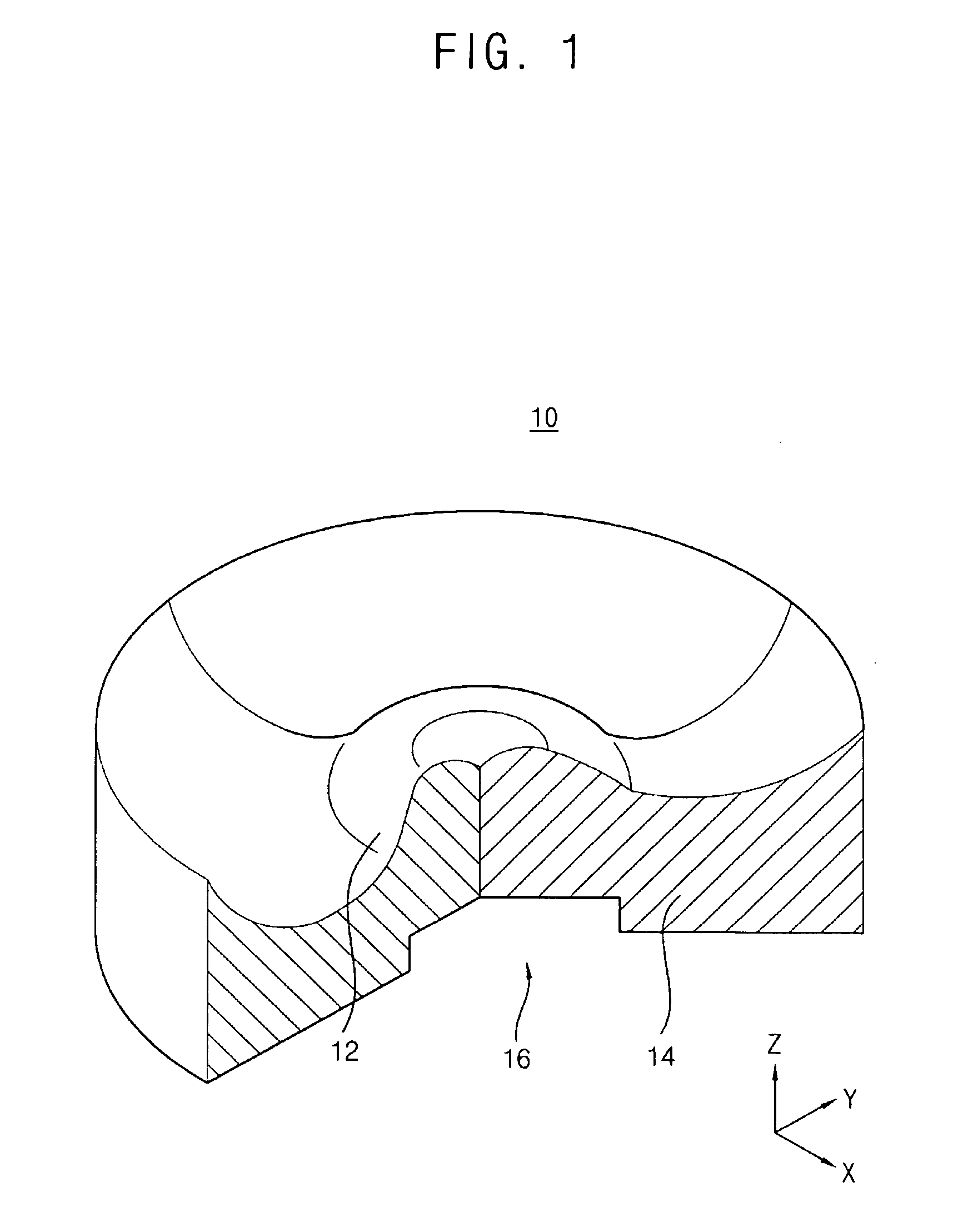 Optical lens, optical package having the same, backlight assembly having the same and display device having the same