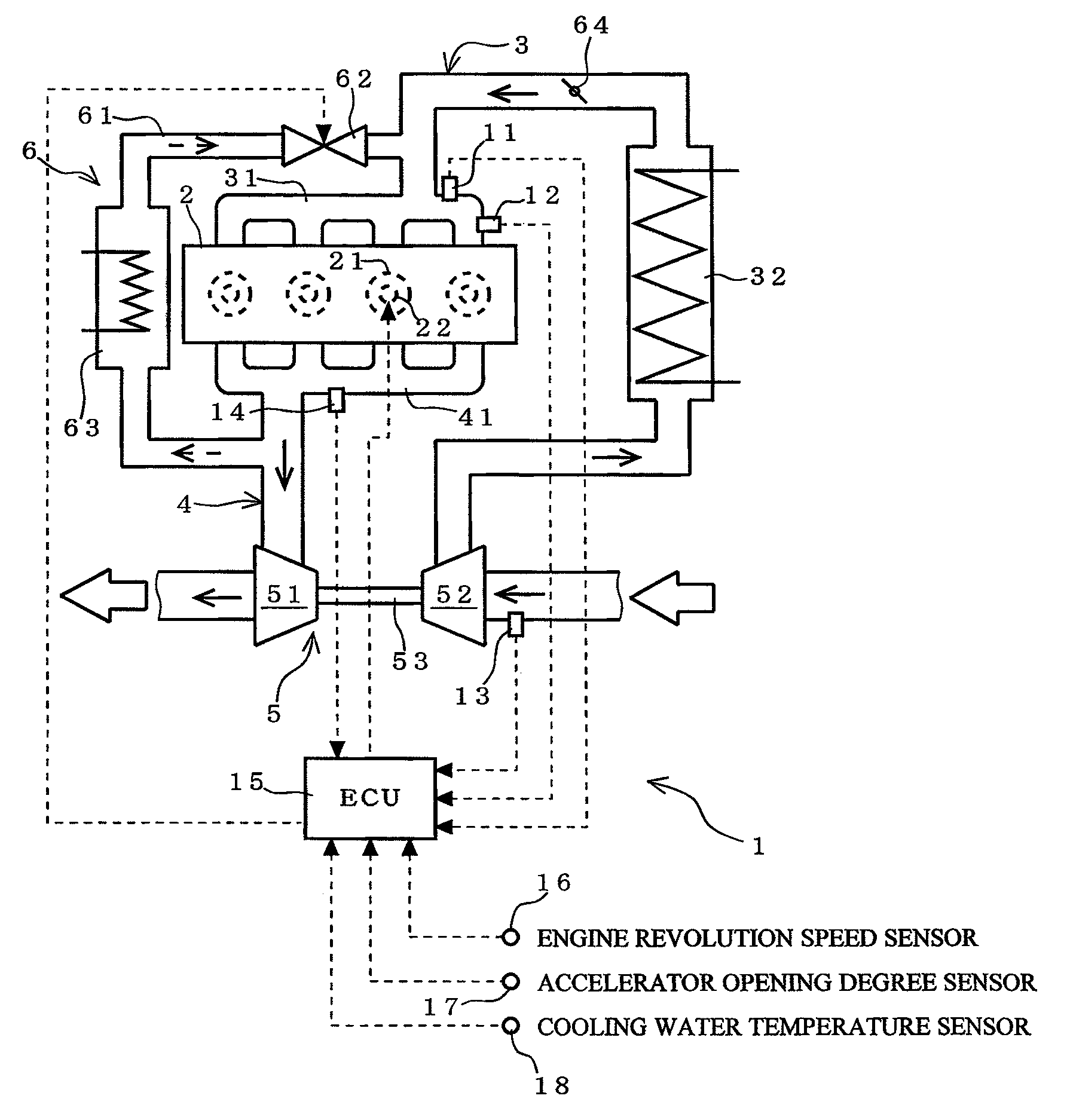 Engine control method and engine control system