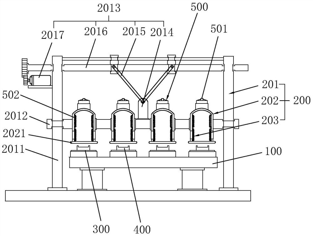 Colum type electric porcelain insulator producing and spraying equipment