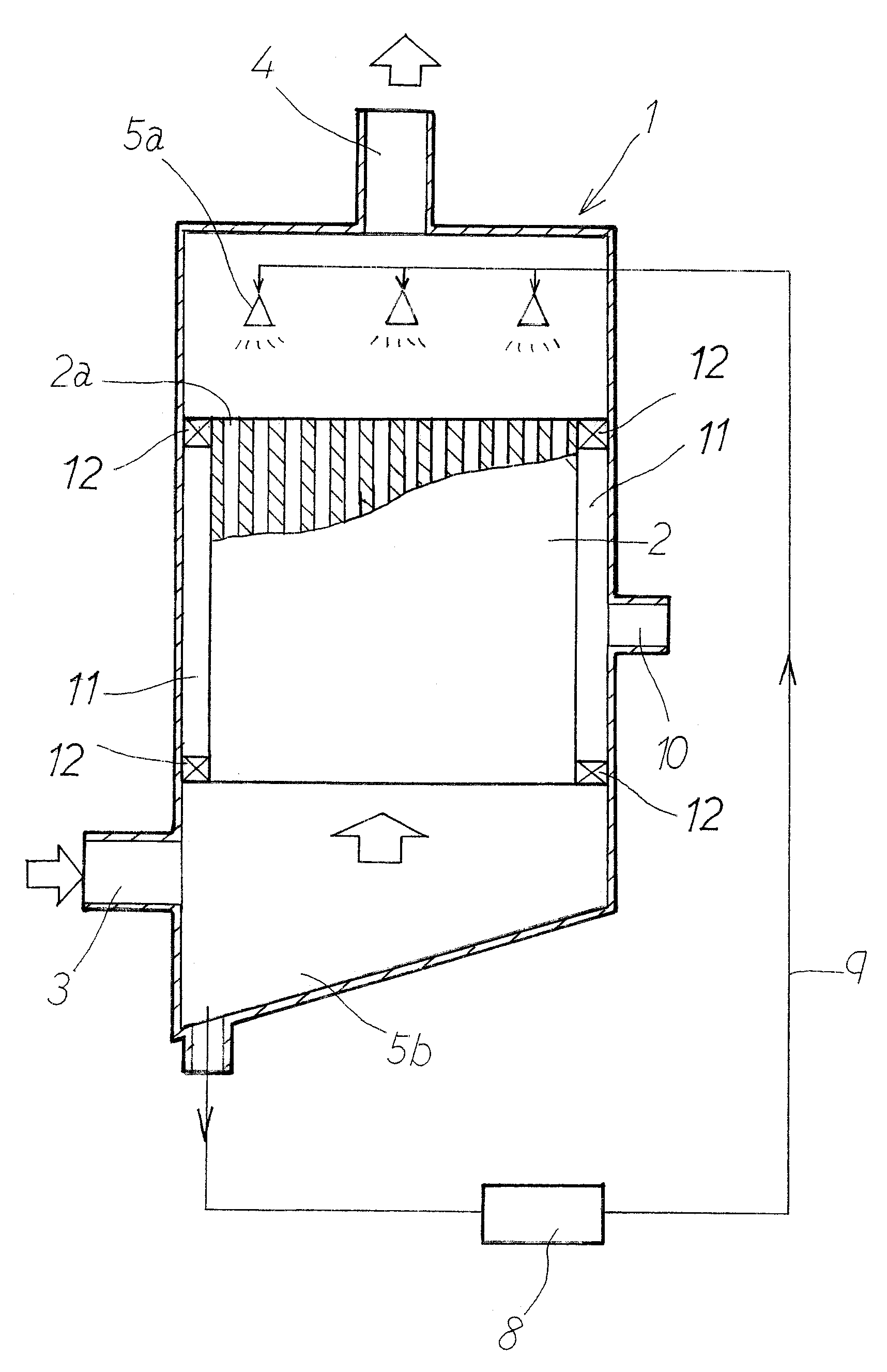 Gas collection method and apparatus therefor