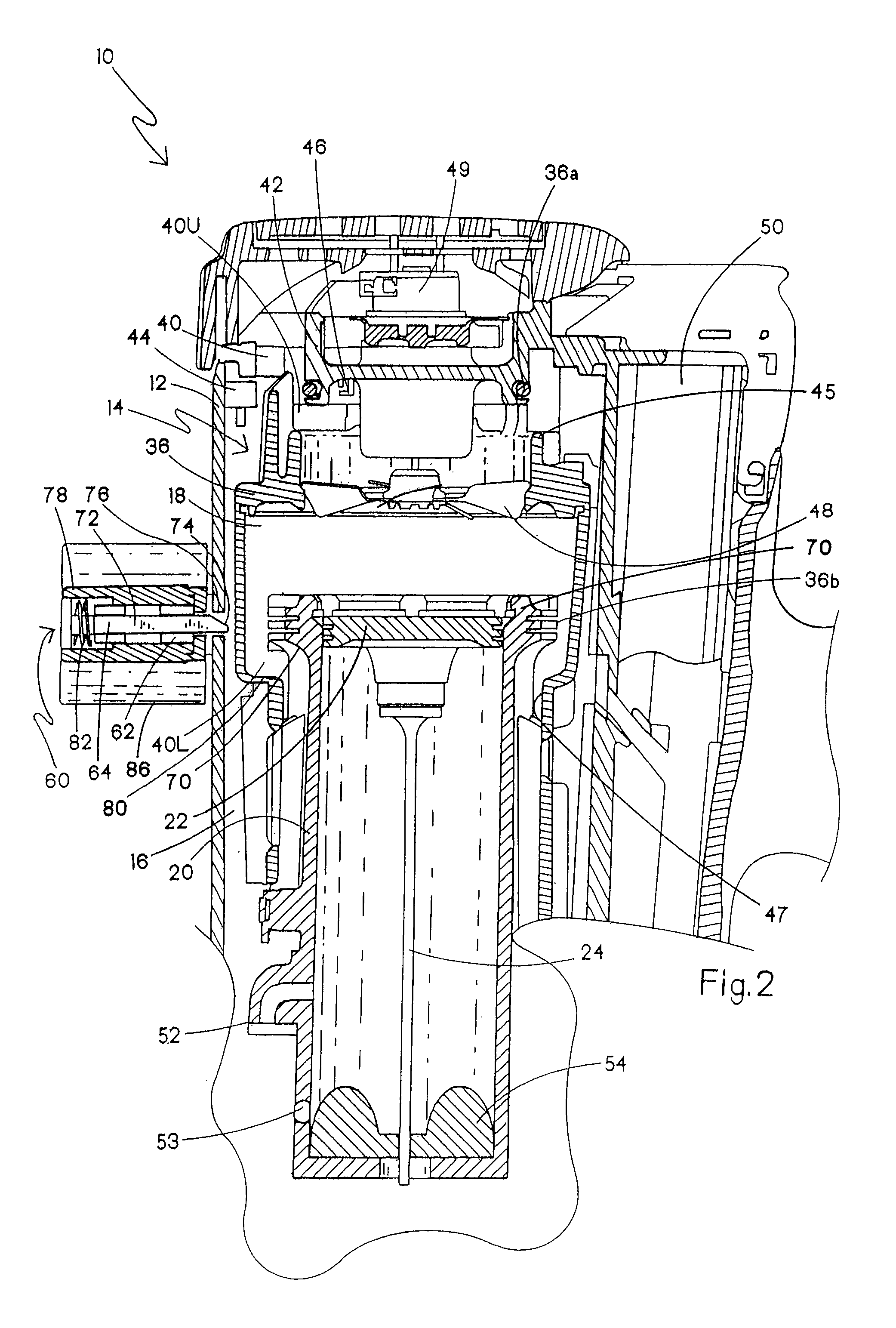 Combustion chamber distance control combustion-powered fastener-driving tool