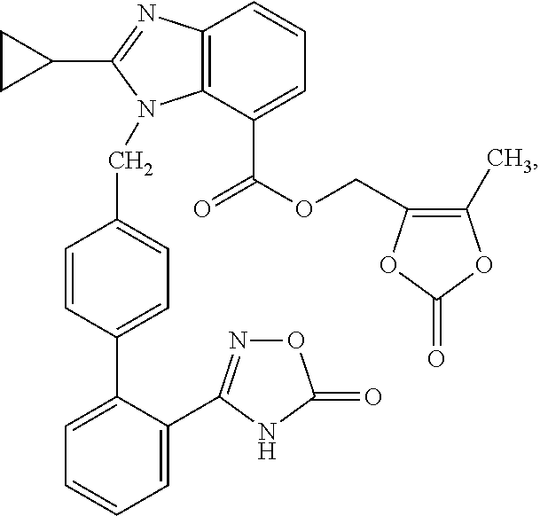 Benzimidazole derivative and use as angiotensin ii antagonist
