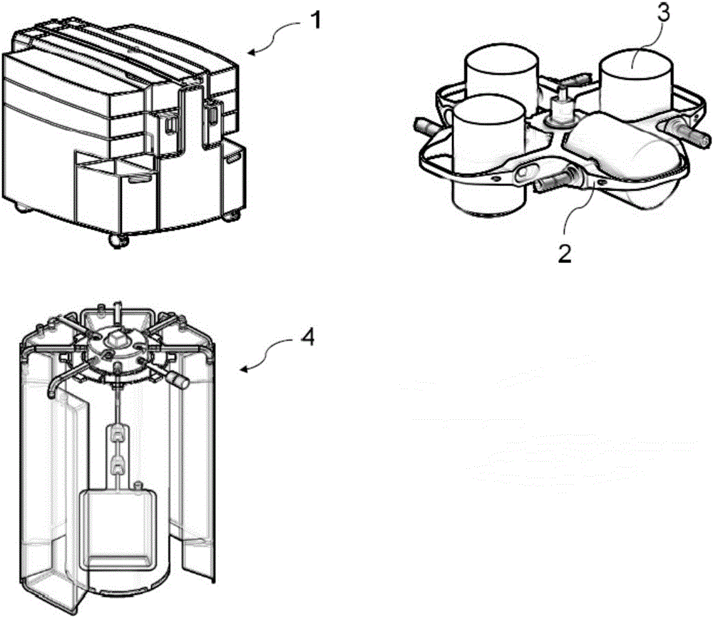 A system for extraction of cells from a sample of tissue
