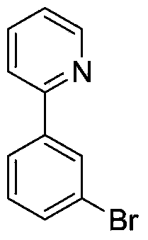 Preparation method of 2-(3-halogen phenyl) pyridine derivative
