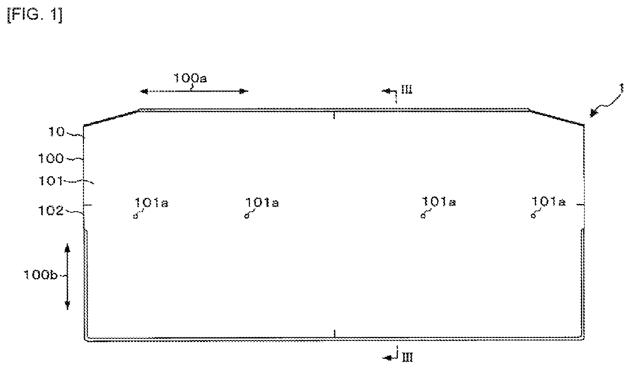 Strength test method for metal roofing material, strength test equipment, and virtual strength test program