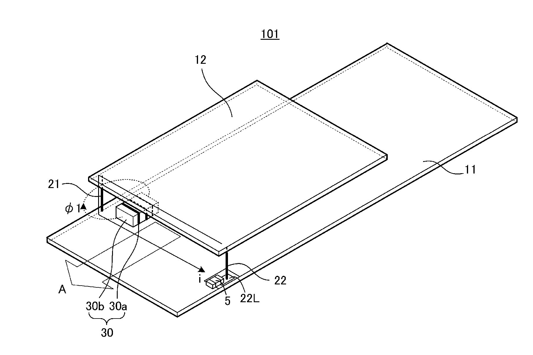 Antenna device and communication terminal device