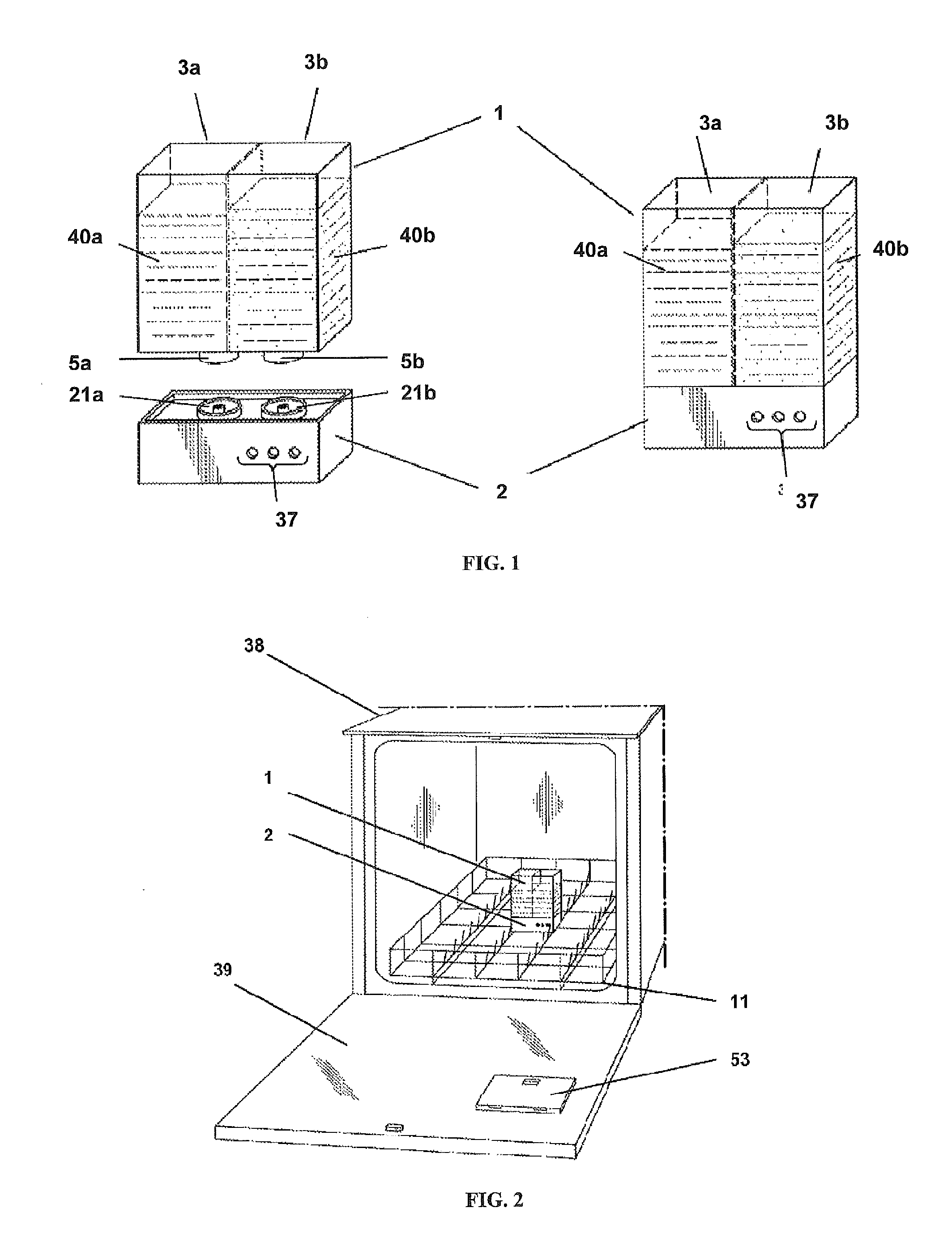 Metering cartridge for a water-conducting domestic appliance