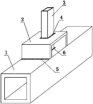 A method of moving and strengthening steel pipe joints on grooved ring mouth plate