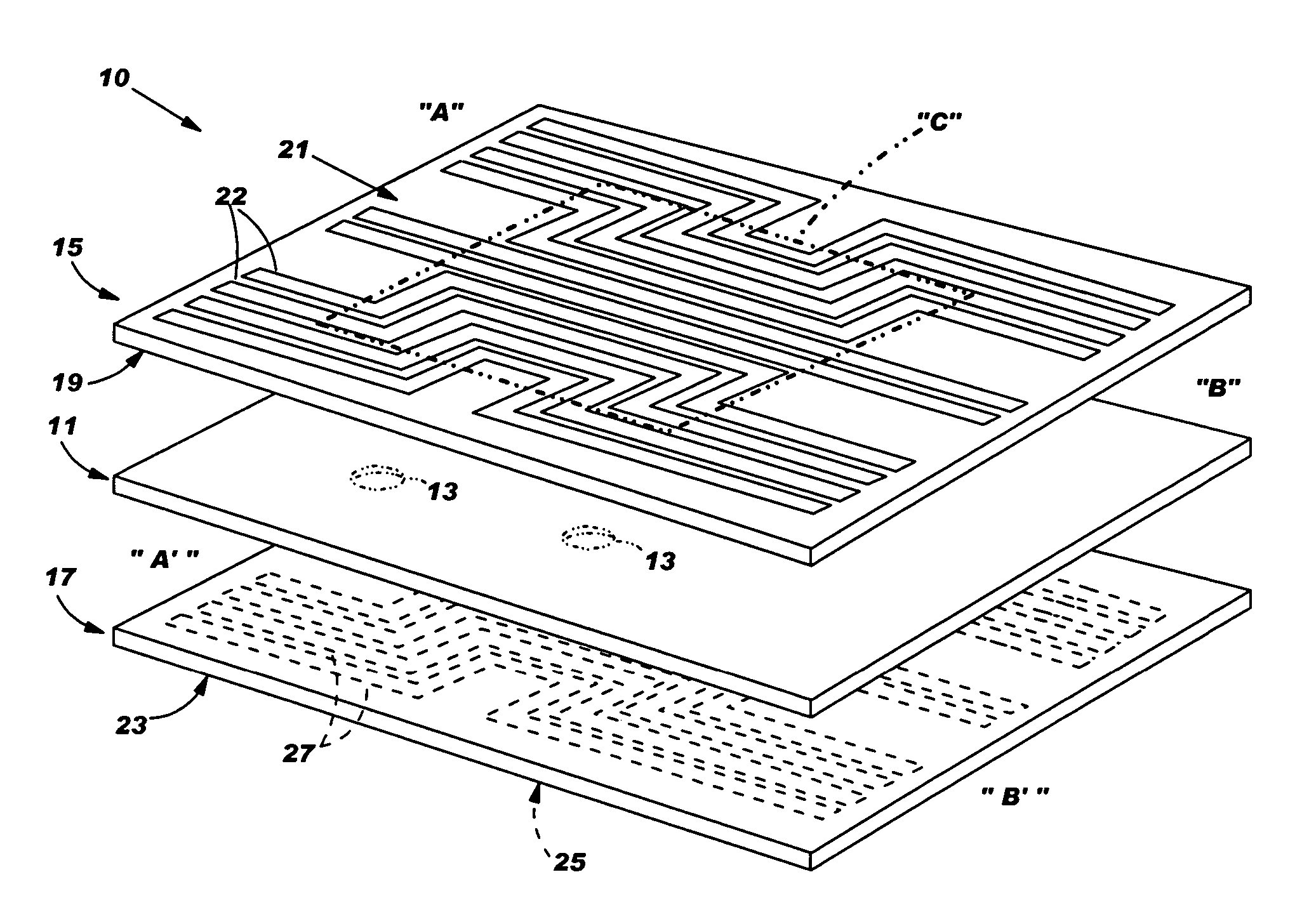 Printed circuit board with low cross-talk noise