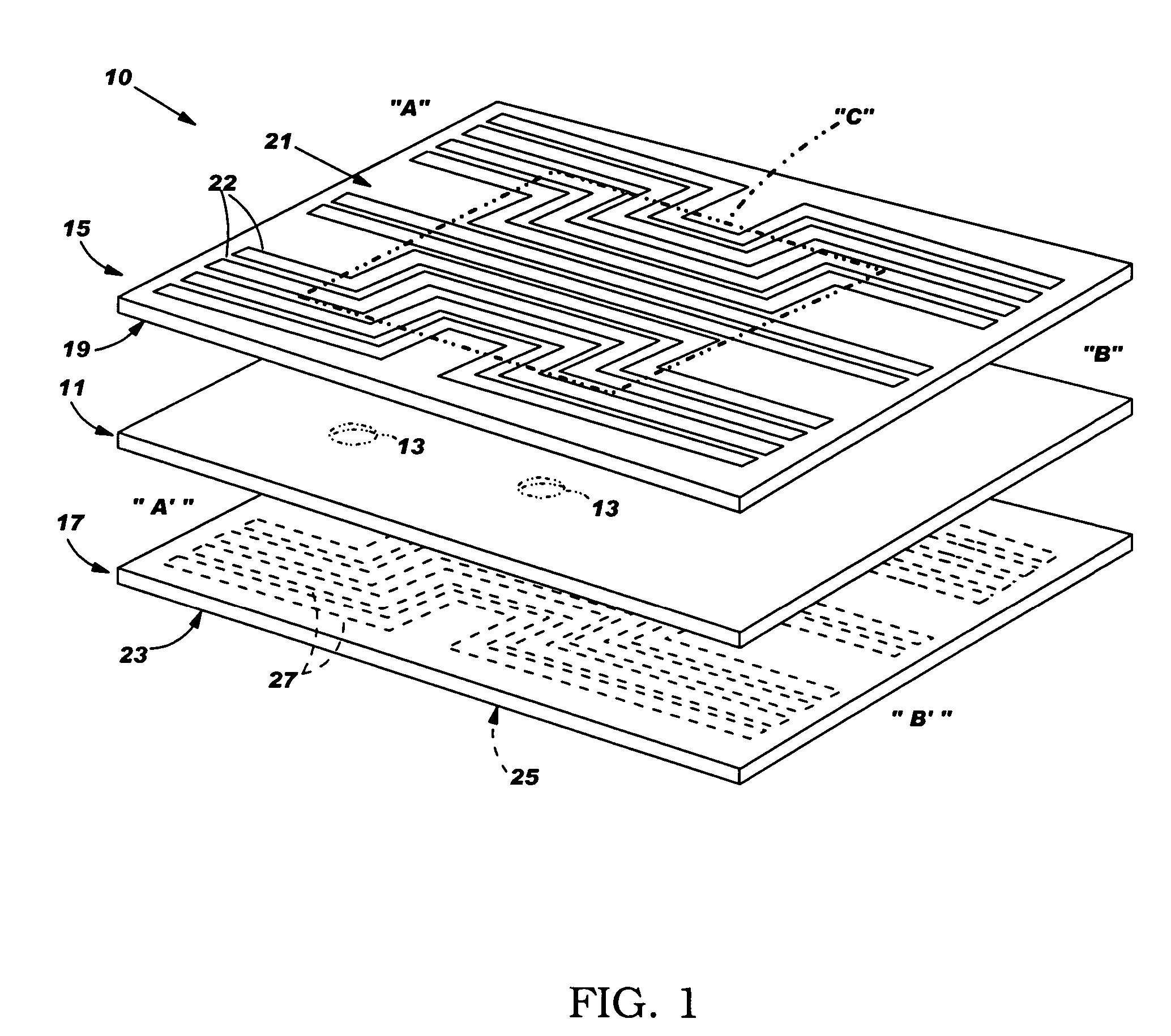 Printed circuit board with low cross-talk noise