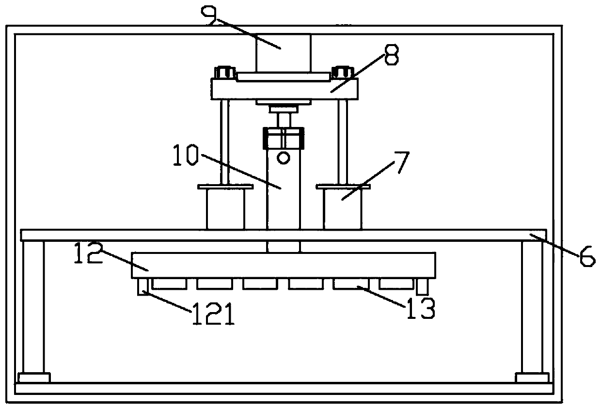 Pressing die device for chocolate processing