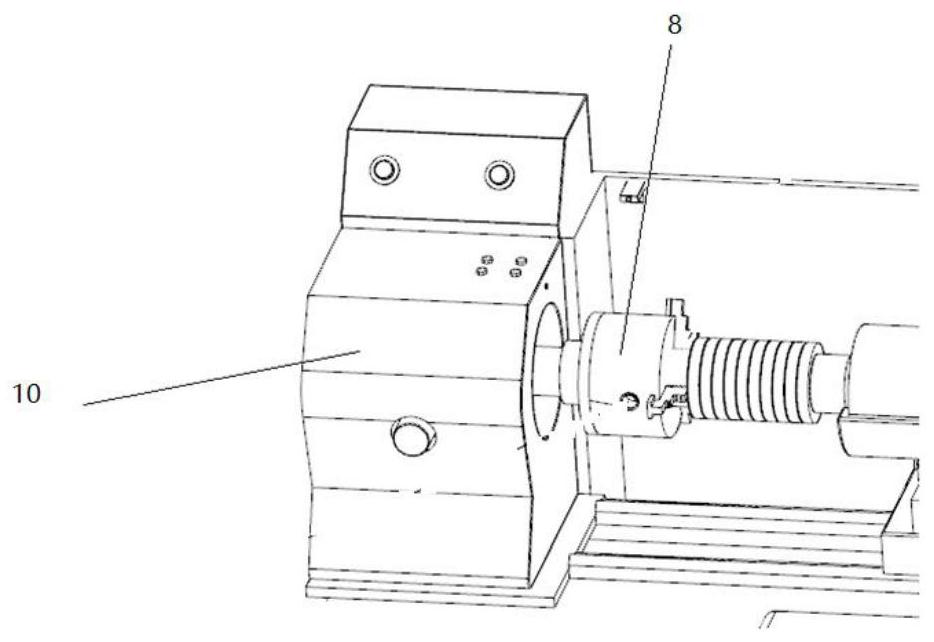 Assembly device for magnetic damping shock absorber