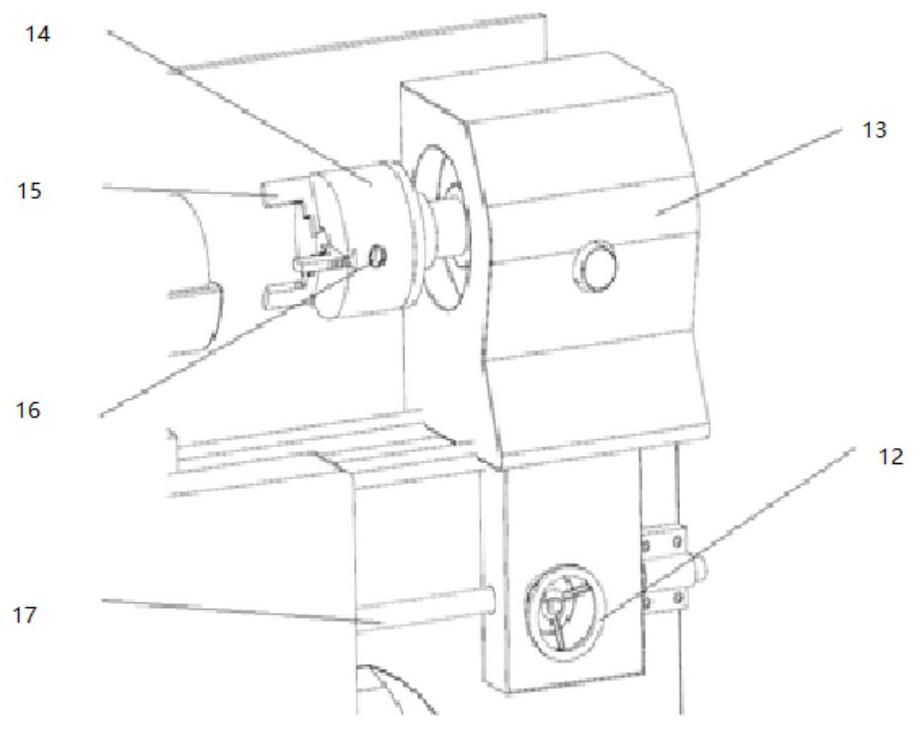 Assembly device for magnetic damping shock absorber