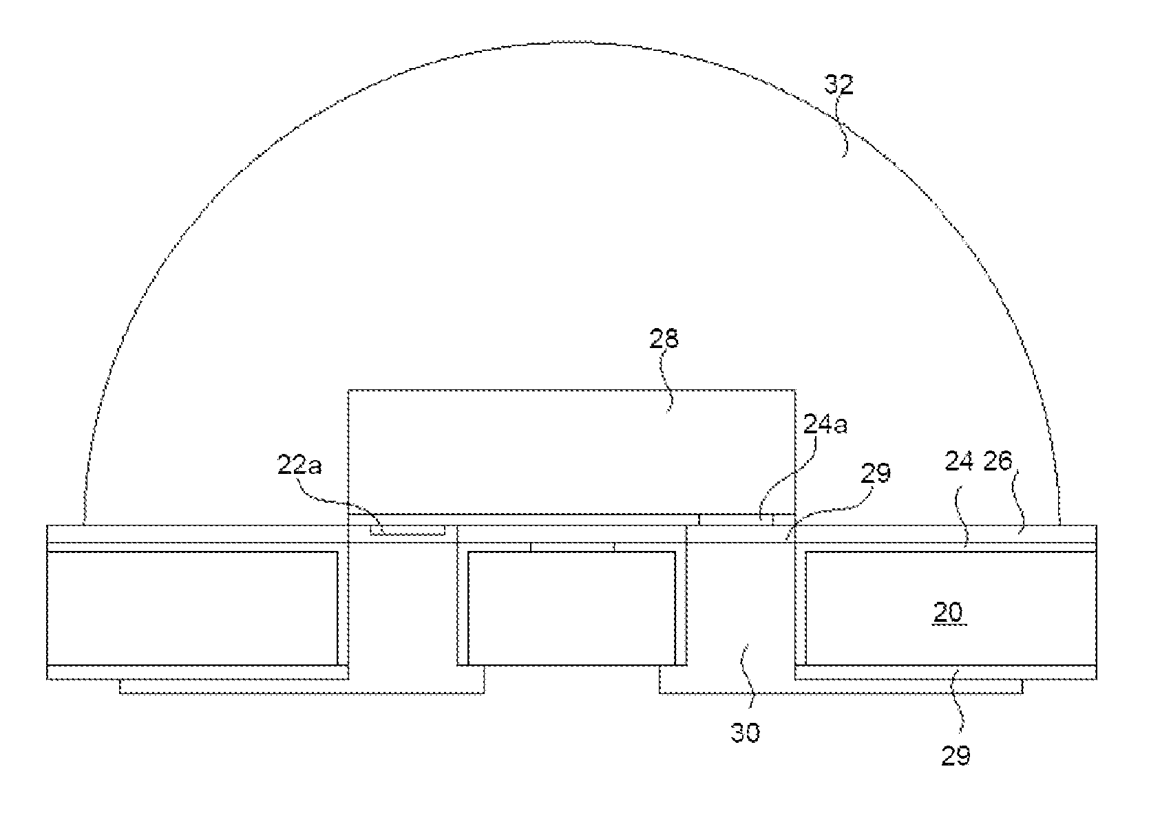 LED package and method of the same