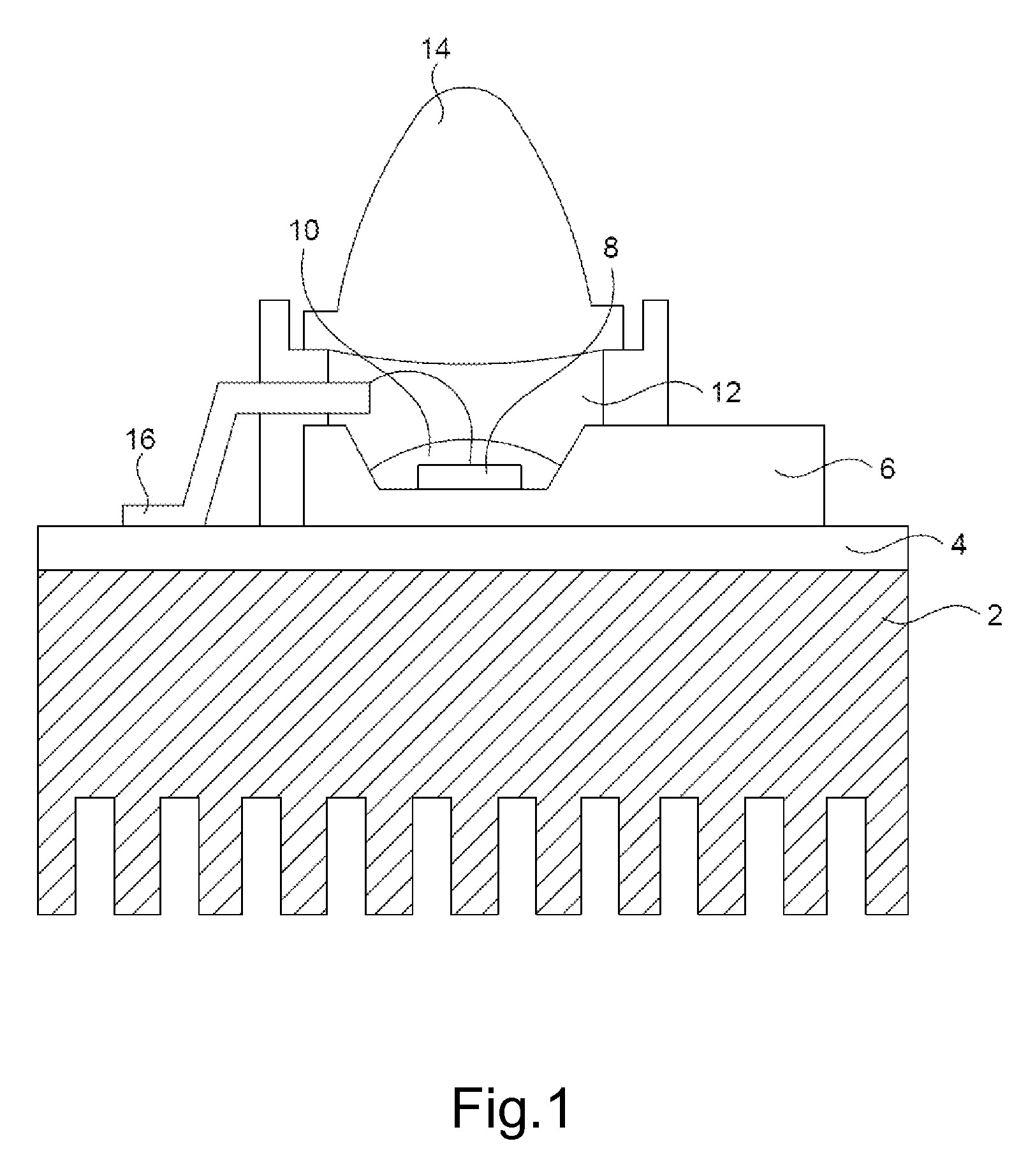 LED package and method of the same