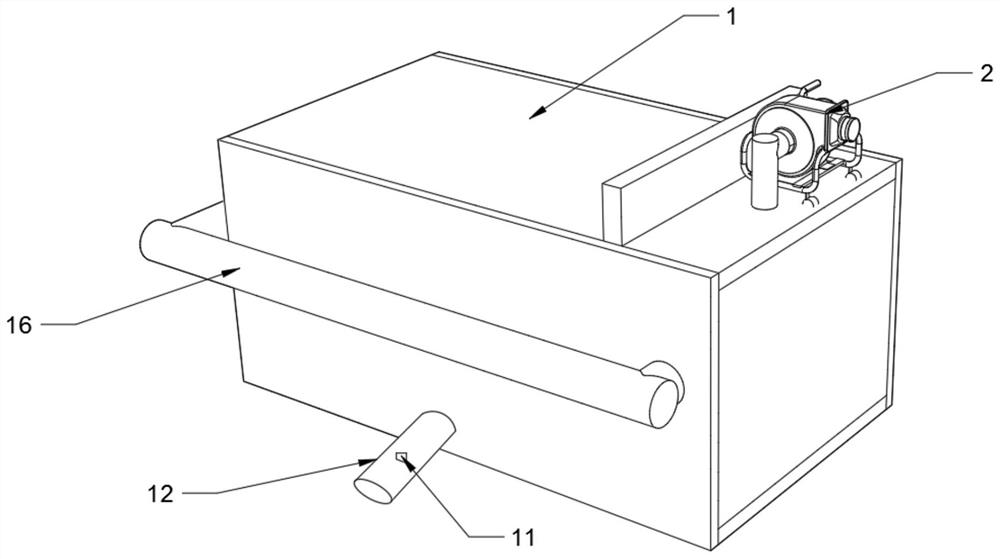 Purification method of integrated purification device for laboratory waste gas