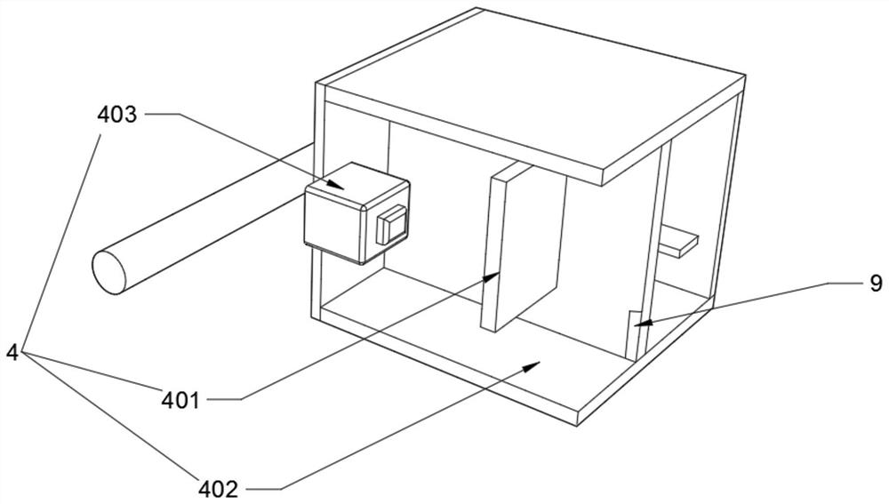 Purification method of integrated purification device for laboratory waste gas