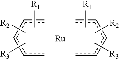 High nucleation density organometallic compounds