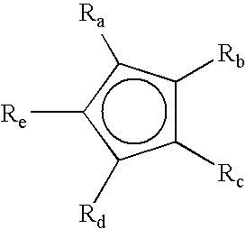 High nucleation density organometallic compounds
