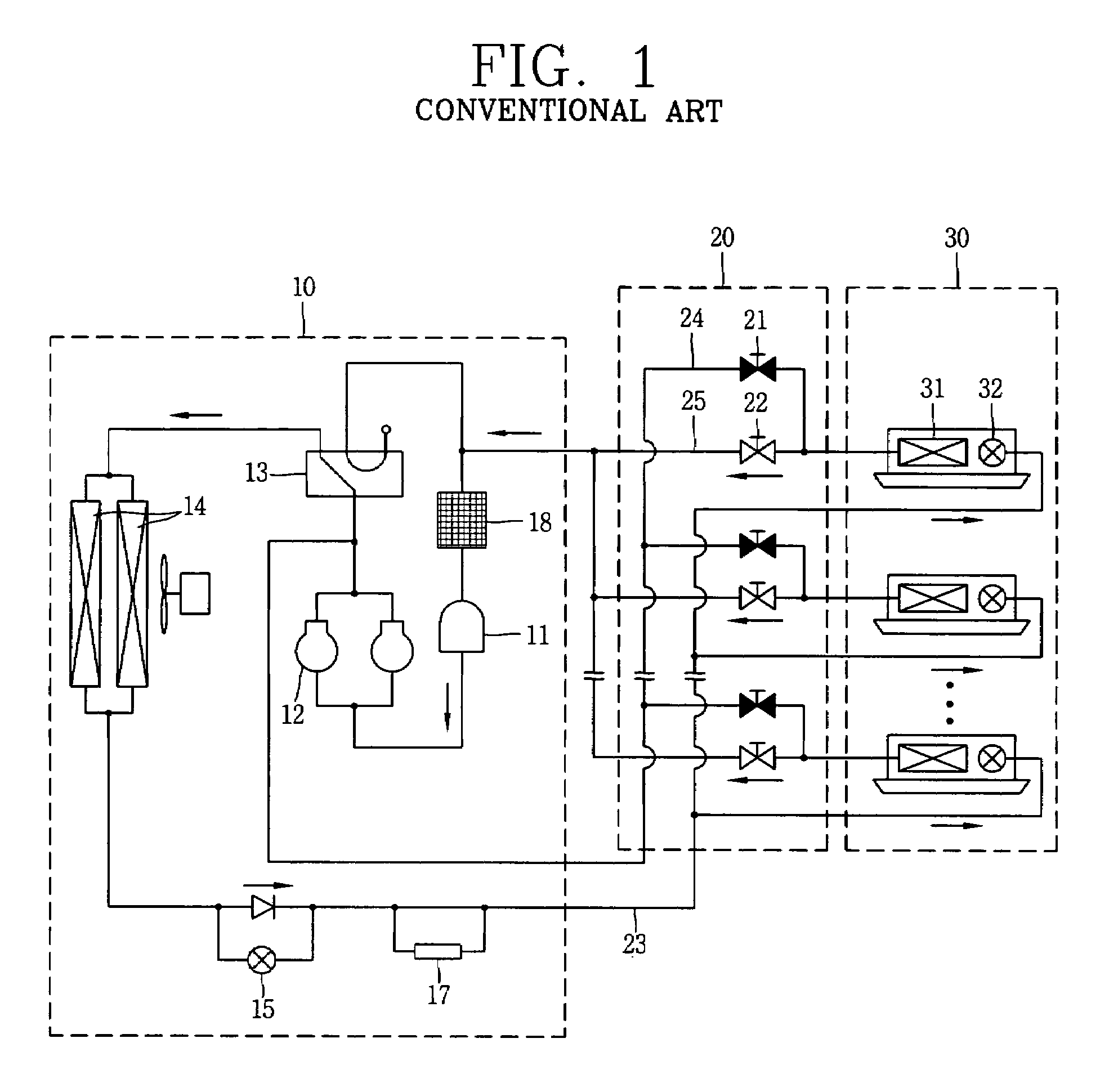 Service valve assembly and air conditioner having the same