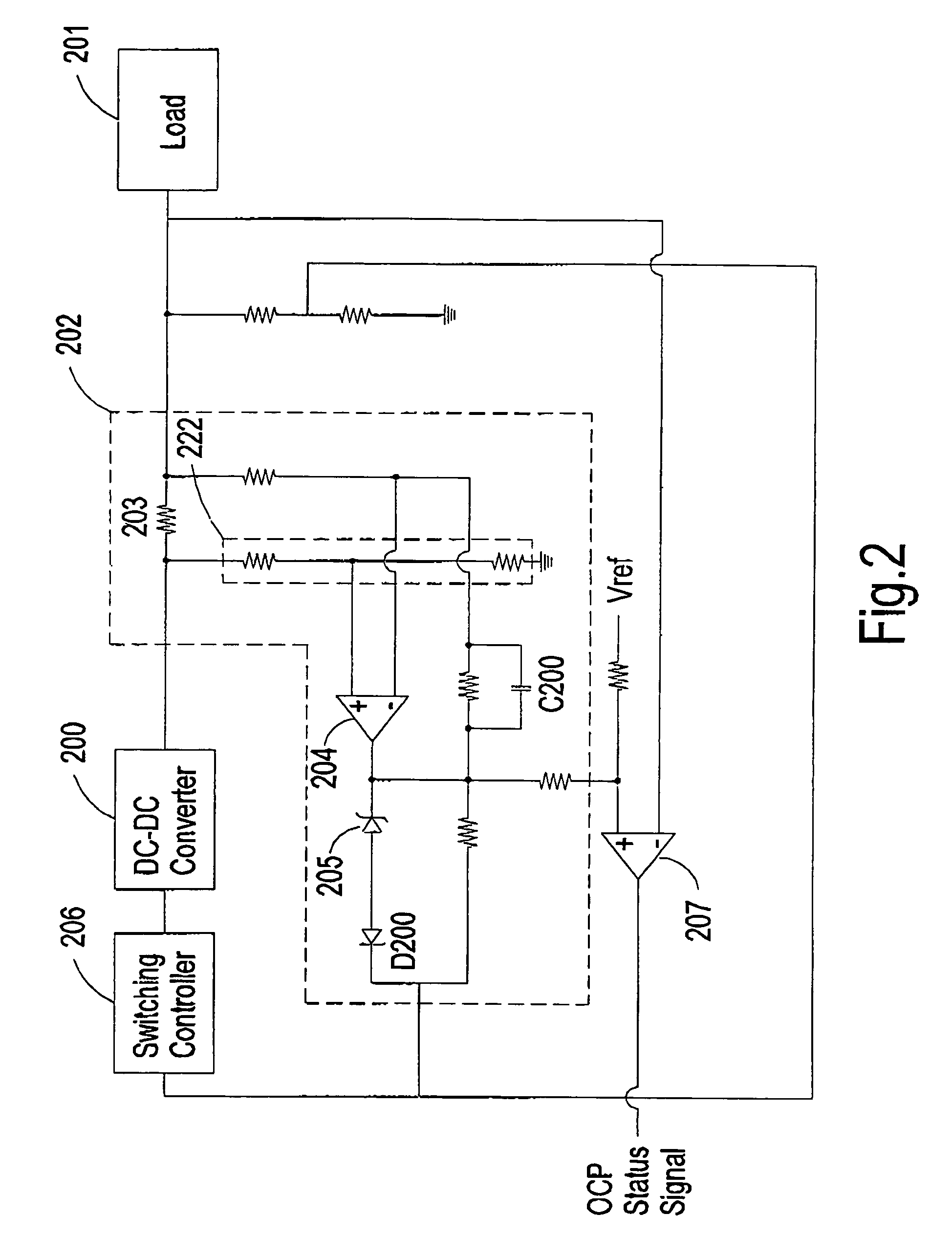 Parallel power supply with active droop current sharing circuit having current limiting function