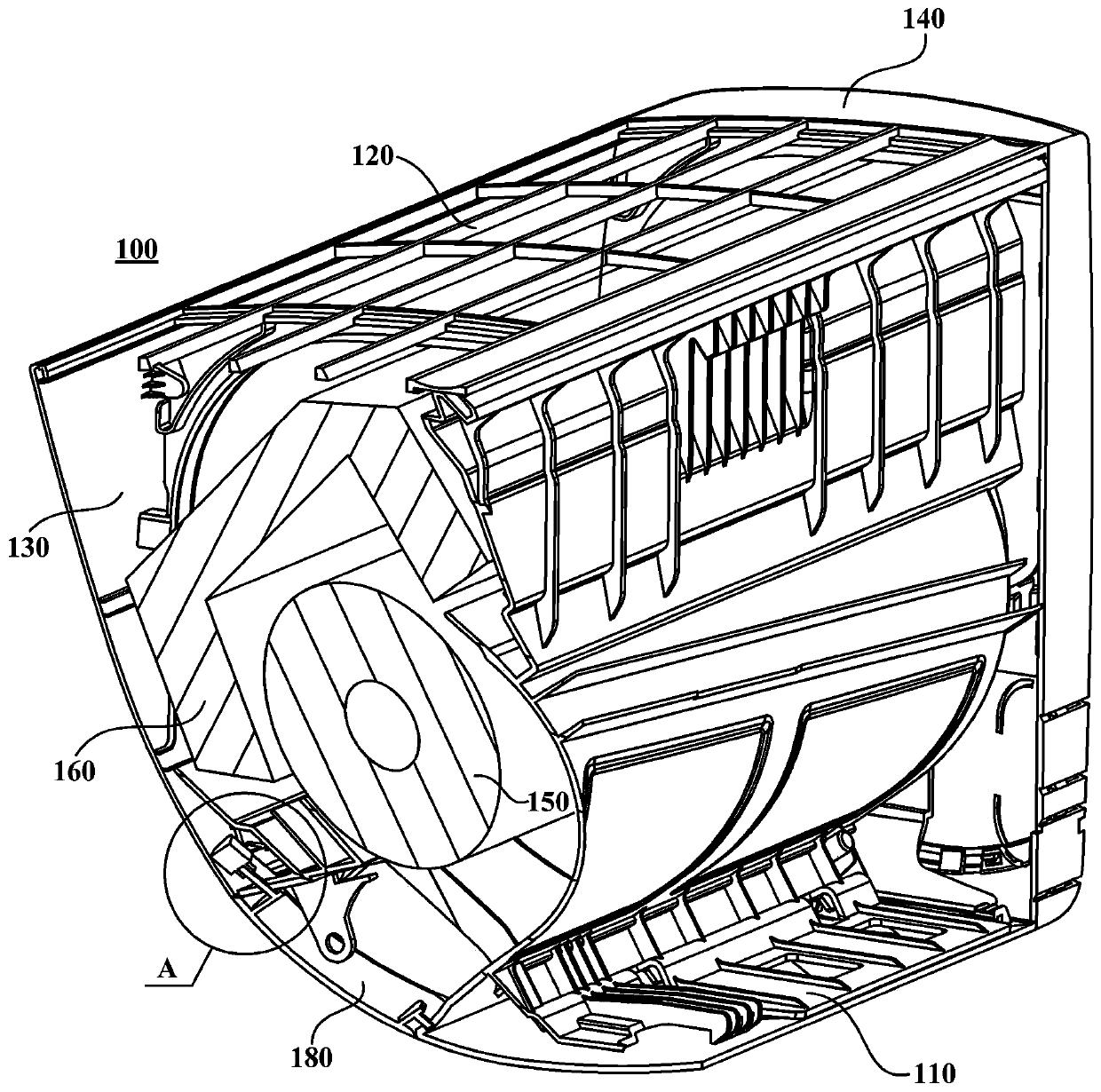 Wall-mounted air conditioner indoor unit