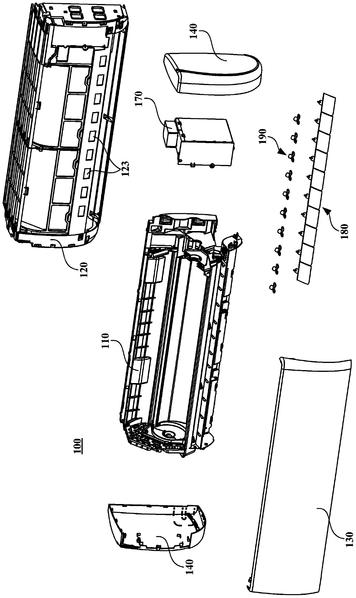 Wall-mounted air conditioner indoor unit