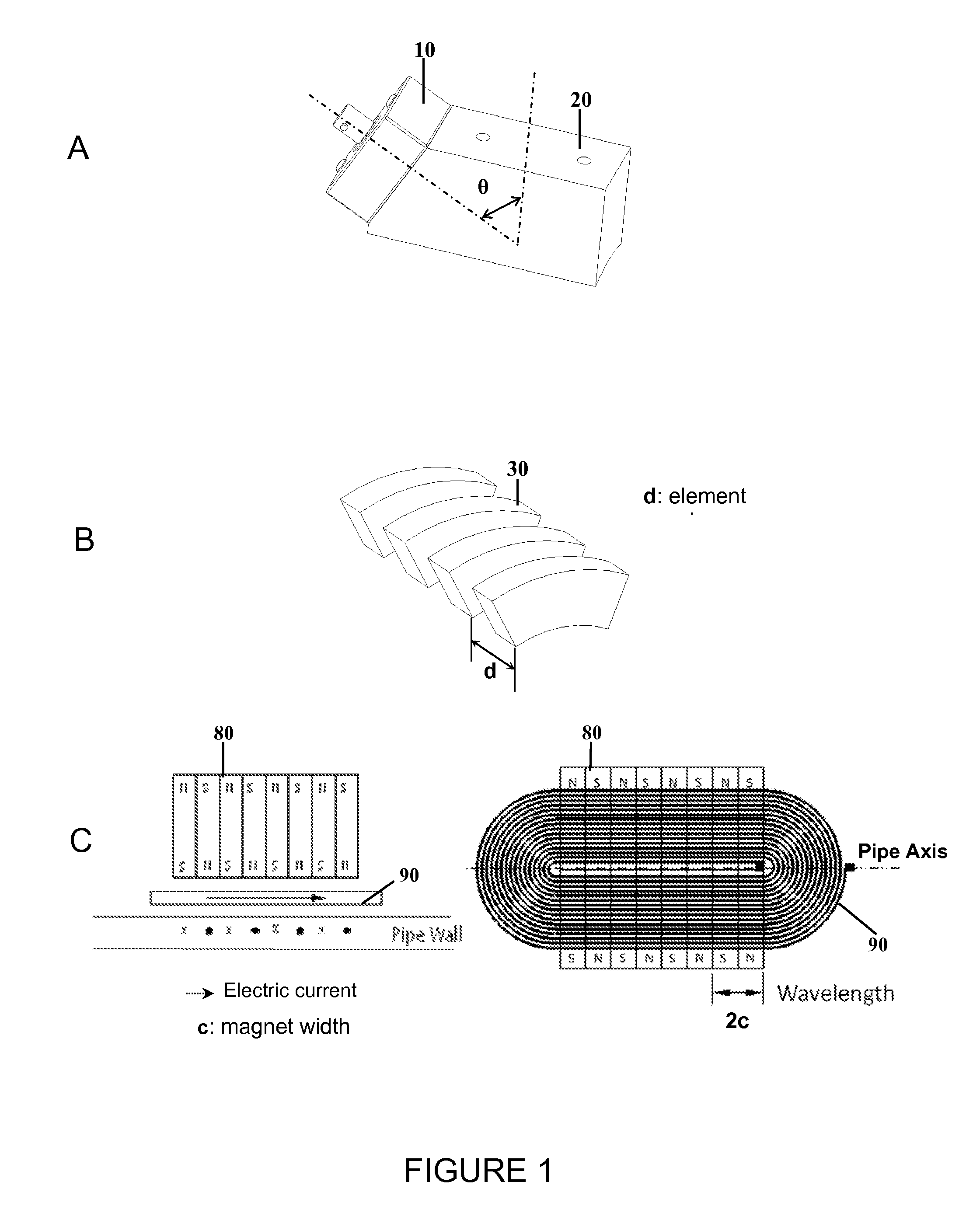 Guided wave pipeline inspection system  and method with enhanced natural focusing techniques