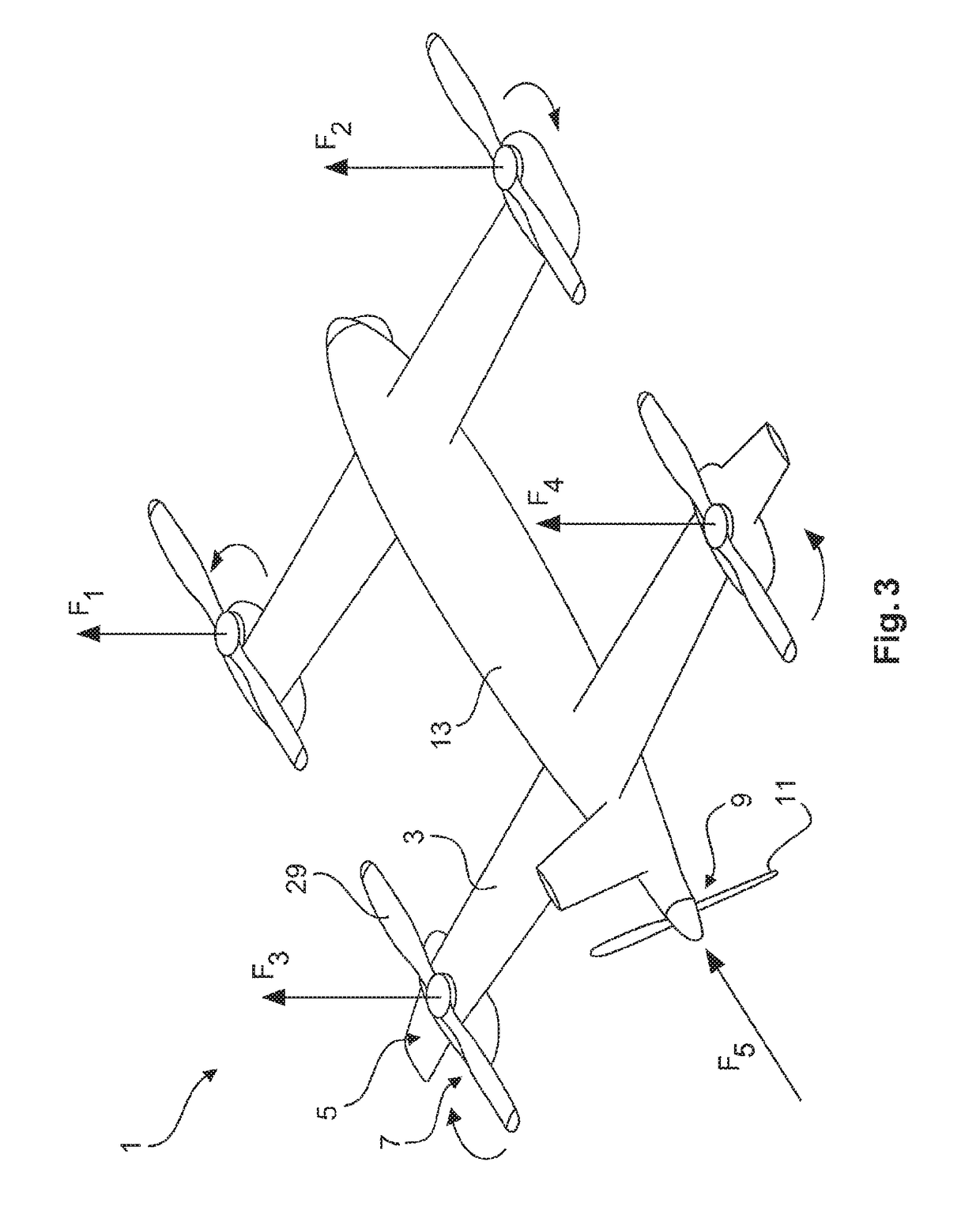 Aircraft capable of vertical take-off