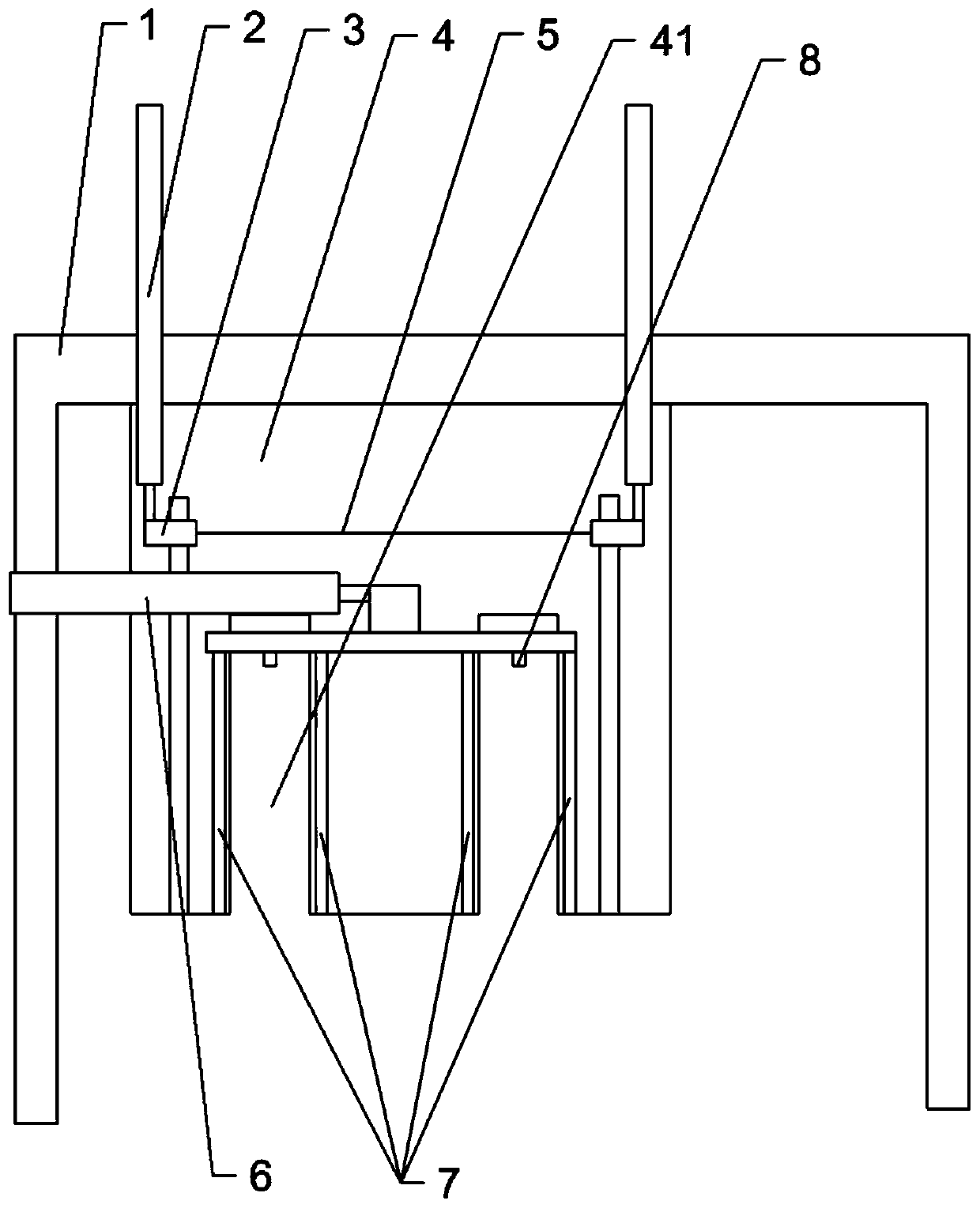 Bottle body swelling detecting device