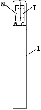 A reflective laser light curtain divider and its realization method