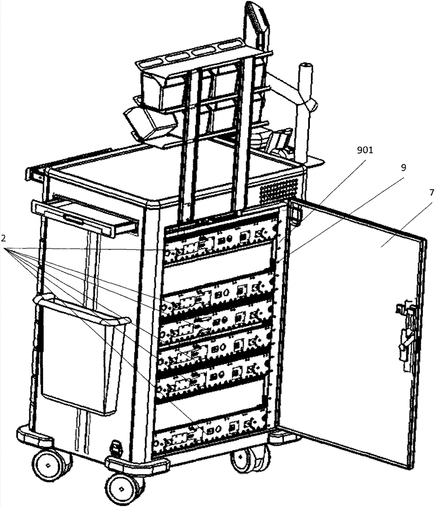 Automatic medicine storage and retrieval system