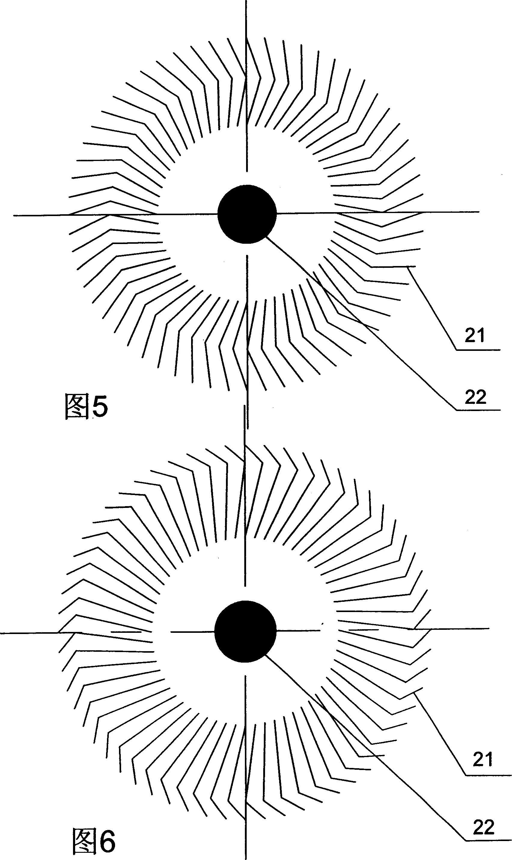 Sheet combination type structure of photocatalyst carrier