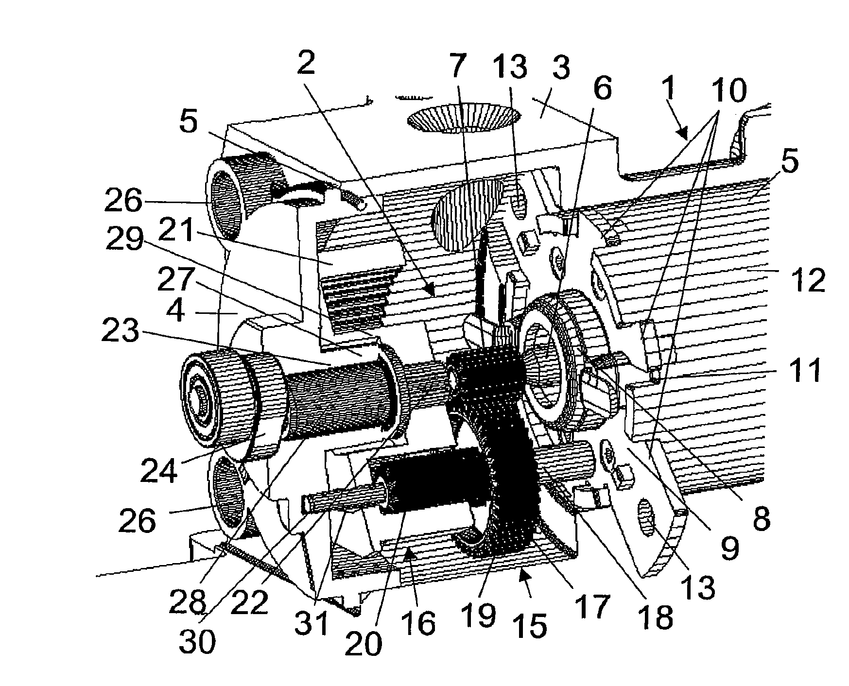 Actuating device