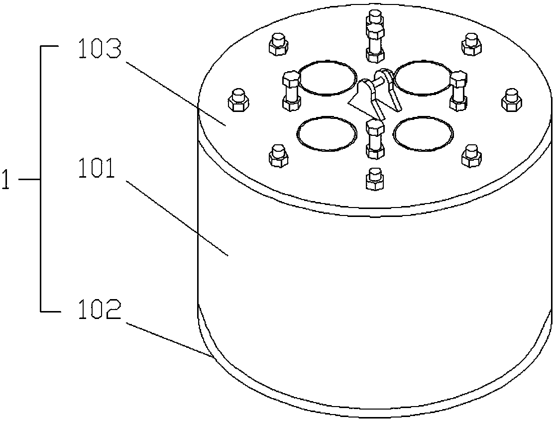 Reciprocating type vibratory forced ramming hammer