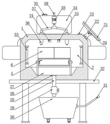 Sterilization device for food packaging