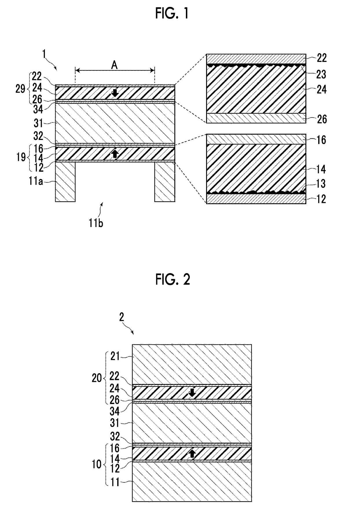 Laminate structure, piezoelectric element, and method of manufacturing piezoelectric element