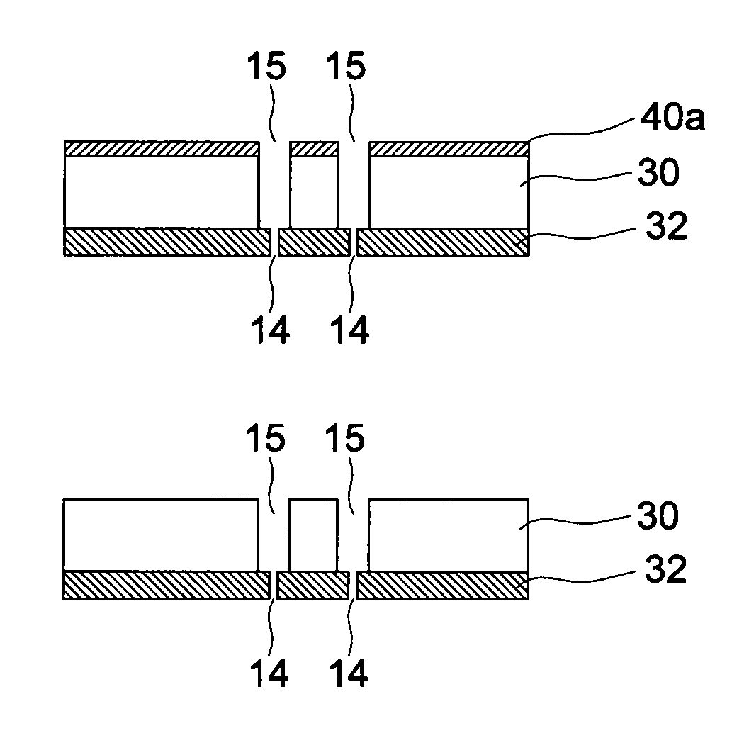 Method of manufacturing a nozzle plate for a liquid ejection head