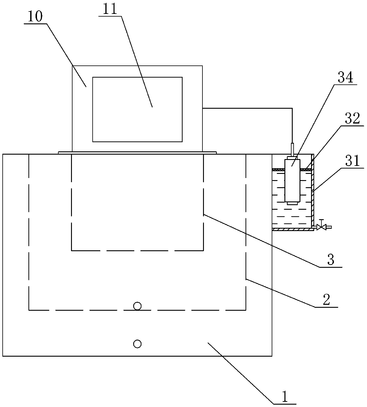 Verification and calibration device for dissolved oxygen tester