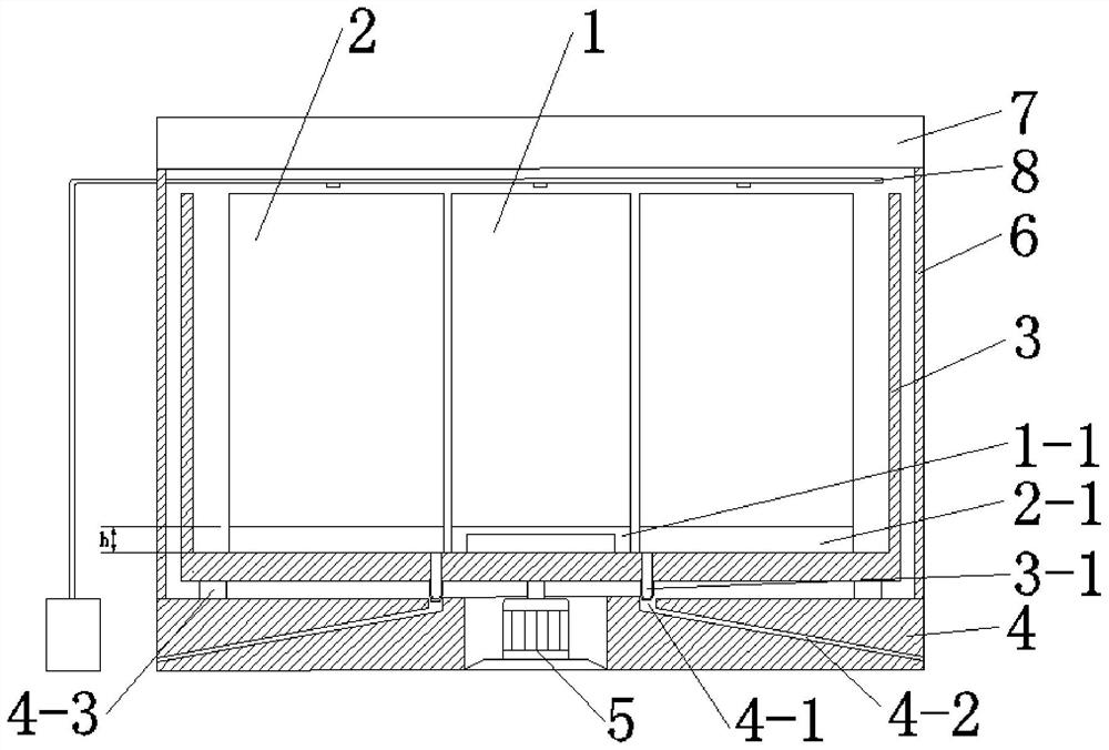 Split type rotatable multi-ring mycorrhizal compartment culture and treatment device