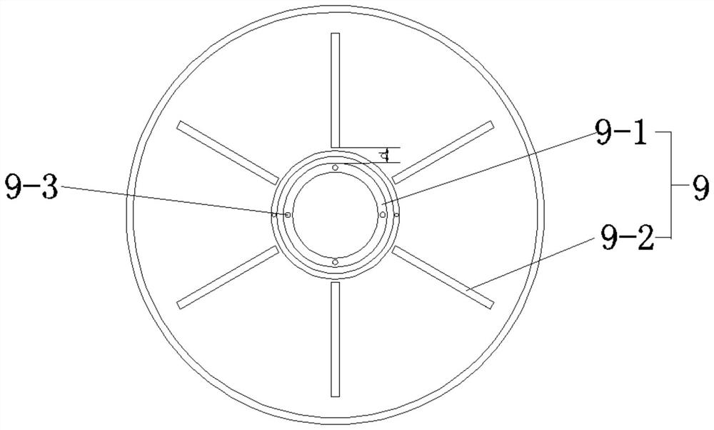 Split type rotatable multi-ring mycorrhizal compartment culture and treatment device