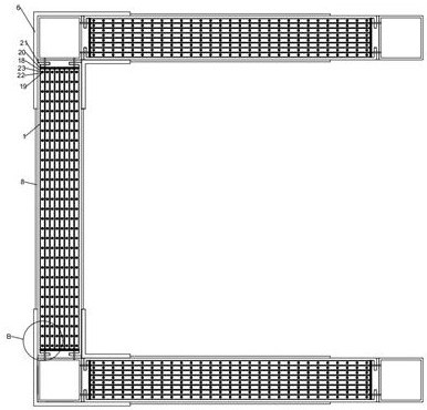 Adjustable assembling mechanism for fabricated building construction