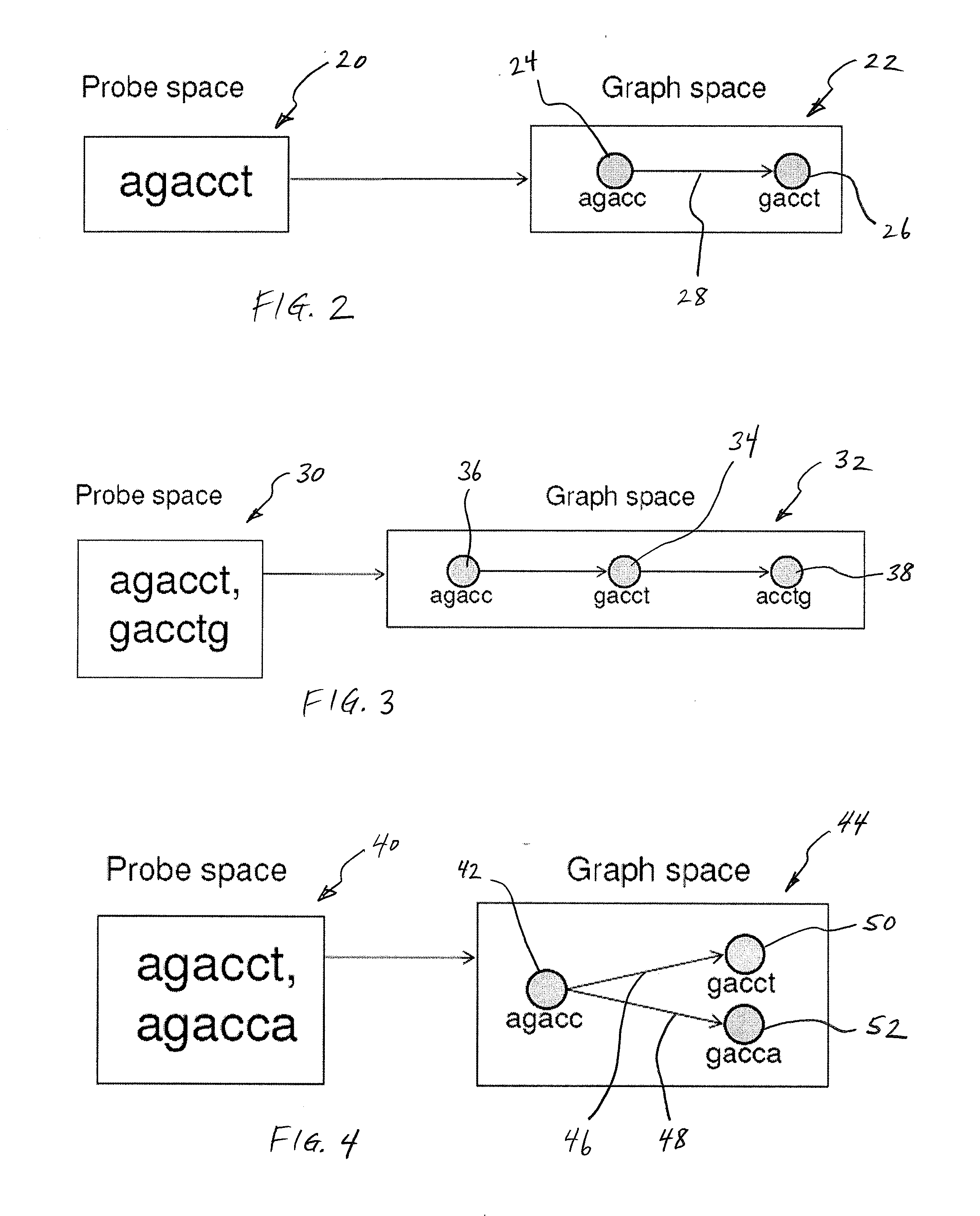 Methods for Sequencing a Biomolecule by Detecting Relative Positions of Hybridized Probes