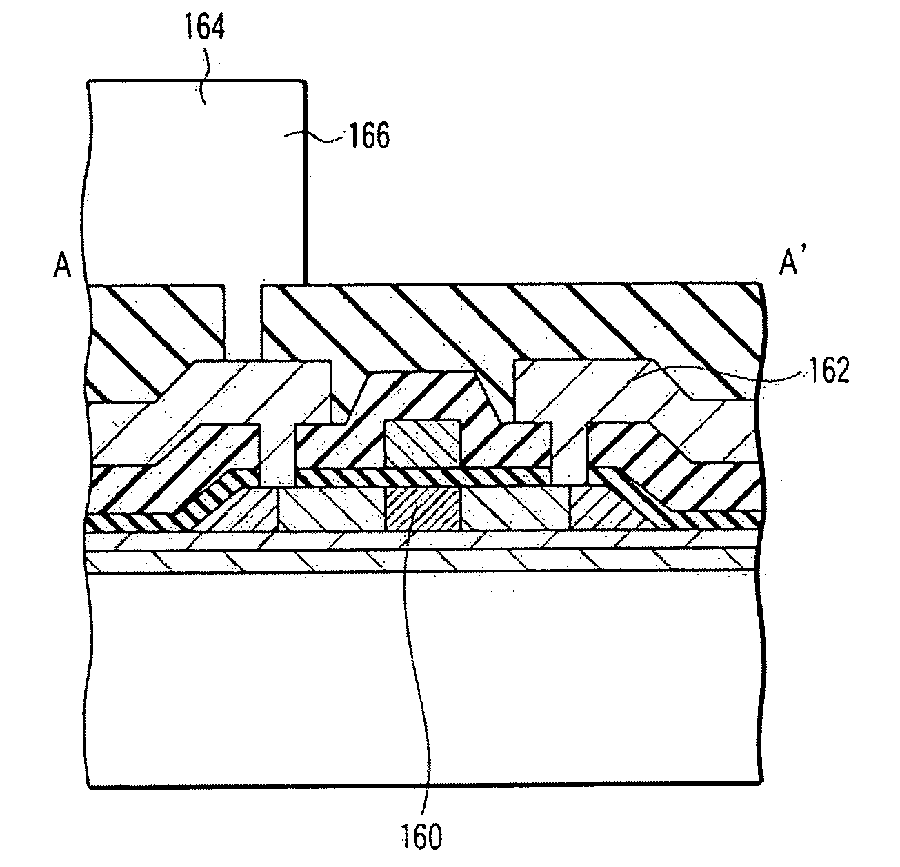 Display device and electronic device using thin-film transistors formed on semiconductor thin films which are crystallized on insulating substrates